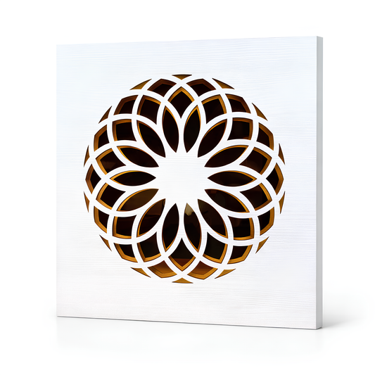 Abstract Wooden  Mandala Wall Art | Premium Modern Home Decor