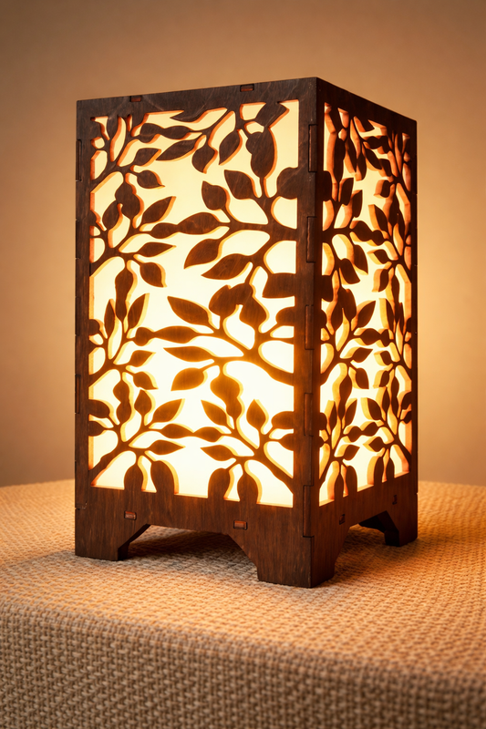 Wooden Morden Lamp Home Decor
